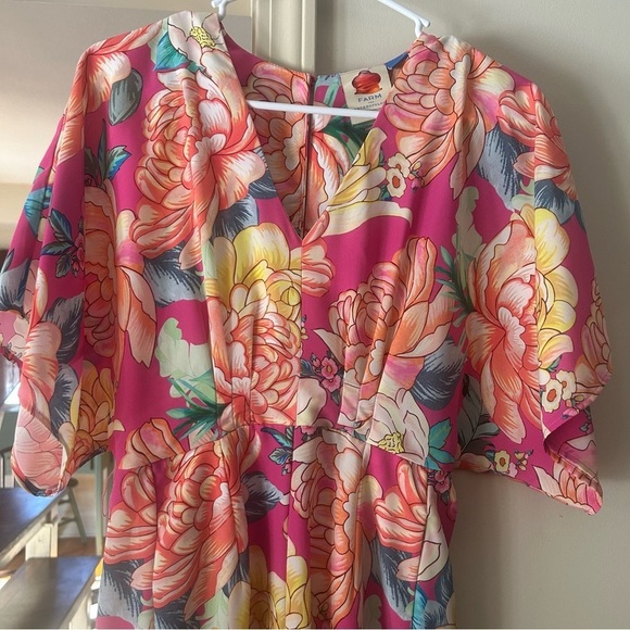 Farm Rio Eulalie Wide-Leg Jumpsuit Floral - Picture 5 of 8